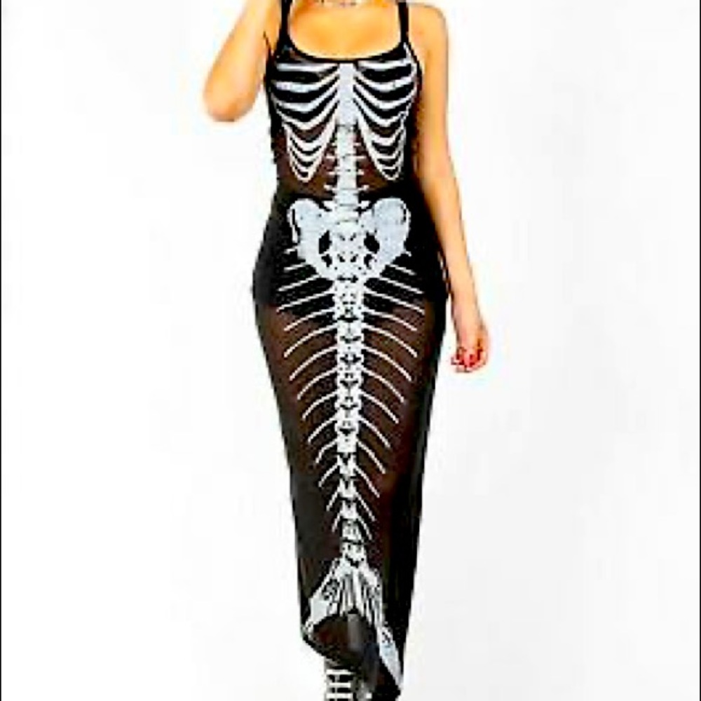 Iron Fist Mesh Fishtail Dress